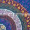 Blue Mandala Tapestry Ethnic Wall Art Dorm Tapestry