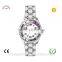 Japan quartz movement Alloy case with Stainless Steel folded band classical ladies watch