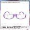 Shiny stones decoration and translucent color ce glasses frame