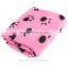 Pet Dog Cat Puppy Kitten Soft Blanket Doggy Warm Bed Mat Paw Print Cushion