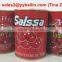Green Food Canned Tomato Paste/Tomato Paste in Can 400gram