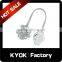 KYOK China wholesale aluminum curtain buckle, diamond curtain accessories curtain tieback curtain fasterner