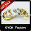 KYOK Curtain Pole Curtain Accessory For Home Decors,Metal Shower Curtain Ring Hook Chrome Plated Steel