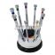 9 Piece Screwdriver Set With Revolving Stand