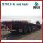 2016new High Quality Low Price China Factory 20ft 40ft 3axle Container Flatbed Semi Trailer for Sale