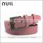 Wholesale price fashion designer ladies full grain pu leather belt brands