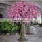 CIA wedding and home decoration white artificial indoor cherry blossom tree
