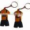 paypal accept custom made soft pvc rubber keychain