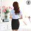 women office uniform ladies work uniform short sleeve office uniform                        
                                                                                Supplier's Choice