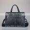 Newest Popular briefcase Crocodile Mens Leather Briefcase luxury business bag