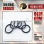 Factory price various size hydraulic oil resistance rubber silicone seals o ring