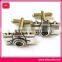custom shape metal guita/camera antique silver cufflinks
