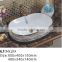 Hot selling hand painted round elegant color wash basin                        
                                                                                Supplier's Choice