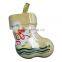 boots shape hanging tin decoration for Christmas gift for Christmas