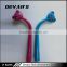 New arrival plastic bendable ball-point shaped pens multicolor wholesale
