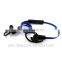 stereo bluetooth in-ear earphone with flat cable for sports headphone