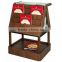 Professional antique cheap high quality wooden magazine rack for wholesales