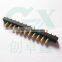 female gender connector 11pin connector brass pogo pin connector