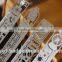 Gold plated Finished Metal Hollow Out Bookmark Present with ribbon for promotion