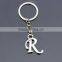 Custom Made Metal Keychain/high quality letter Stainless Steel keychain/trinket novelty key chain