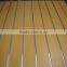 18mm aluminum slatwall mdf board