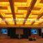 Translucent stone panel for lighting