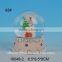 Popular bear resin animal snow globe
