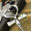 wedding favor--Tuxedo Heart Corkscrew in Gift Box Ribbon and Tag