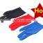 High Quality Durable Nylon 3 Fingers Glove for Billiard Pool Snooker Cue Shooter Black