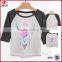 2015 Fasion ox-head printing woman t shirt printing manufacturers china