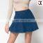 2015 Muti Colors Stone Wash Denim Circle Skirt JXC00196)