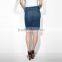 2015 new fashion style women ladies classic denim tight jeans skirt JXQ855