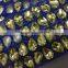 Jonquil yellow Color 20x30mm Tear Drop Shaped Foiled Loose Rhinestone