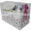 Hot sale yellow plastic bathroom accessories