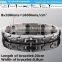 Noporblem D010 FDA germanium tourmaline stainless steel smart bio power energy bracelet