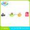 2016New !PVC whale+green (sea) turtle+fish+octopus baby bath learning toy ZT8898A
