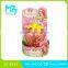 Hot B/O strawberry girl music and light lantern magic hand lamp toysZT8757