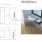 Modern type bathroom solid surface basin, aritificial stone solid surface acrylic wall hang wash basins