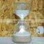 LED sand timer with 15 minutes automatically change color