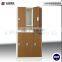 compartment 6-door steel locker digital lock wardrobe locker furniture