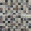 beautiful glass mosaic tile , crystal mosaic design for kitchen design (PM230277--280