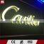 Factory direct sale frontlit and backlit sign acylic signage led light up letter