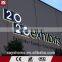 back light stainless steel outdoor led sign