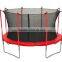 10FT round trampoline with safety net and 4 legs
