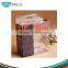 Wholesale delivery bouquet gift pvc plastic packaging for flower packaging box