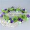 Fashionable Design Artificial Flower Head Wreath & Garland For Ladies