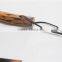 Folding removable wooden elderly walking stick for old