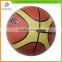 Latest custom design cheap leather basketball from manufacturer