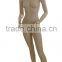 lifelike skin female mannequin with make-up face