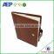 Cheap price pu leather hardcover college ruled notebook